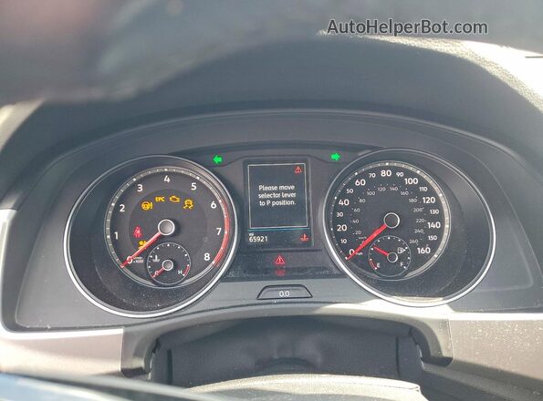 1V2DR2CA6JC528891 2018 VOLKSWAGEN ATLAS Blue ხელსაწყოთა პანელის ხედი