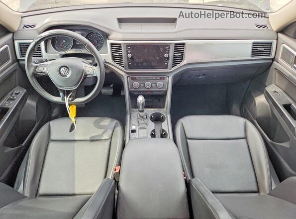 1V2DR2CA6KC531159 2019 VOLKSWAGEN ATLAS Black Widok deski rozdzielczej