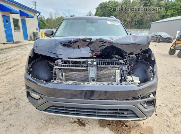 1V2DR2CA6KC531159 2019 VOLKSWAGEN ATLAS Black Widok z przodu
