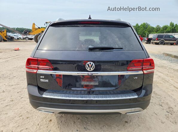 1V2DR2CA6KC531159 2019 VOLKSWAGEN ATLAS Black Widok z tyłu