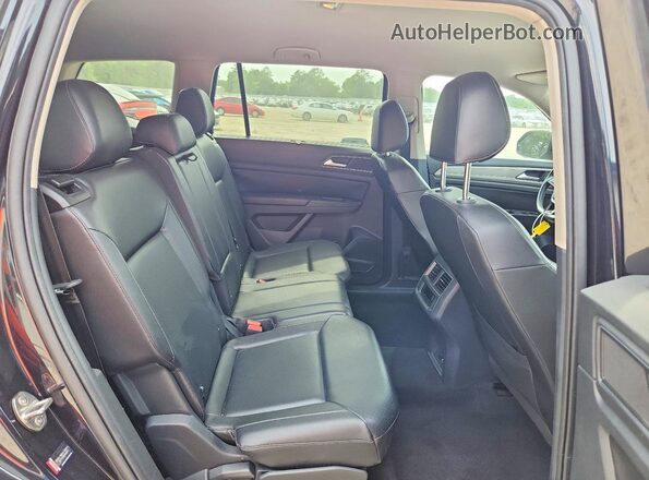 1V2DR2CA6KC531159 2019 VOLKSWAGEN ATLAS Black Widok wnętrza z tyłu