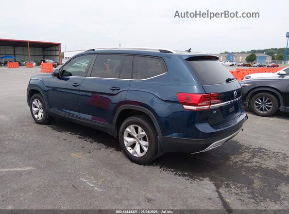 1V2DR2CA7JC512408 2018 VOLKSWAGEN ATLAS Blue Tył lewy