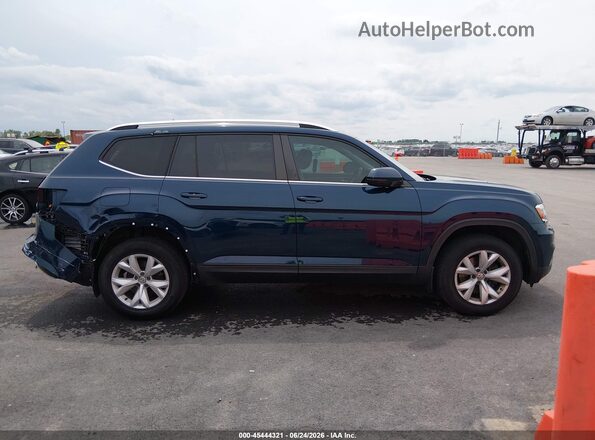 1V2DR2CA7JC512408 2018 VOLKSWAGEN ATLAS Blue Widok wnętrza 360 stopni
