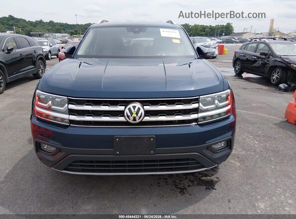 1V2DR2CA7JC512408 2018 VOLKSWAGEN ATLAS Blue Widok wnętrza z tyłu
