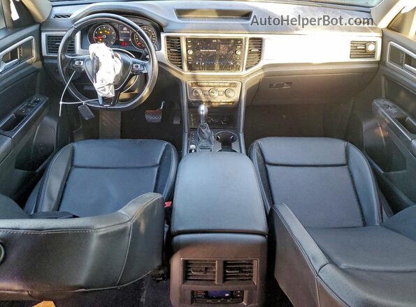 1V2DR2CA7KC506092 2019 VOLKSWAGEN ATLAS Blue Dashboard view