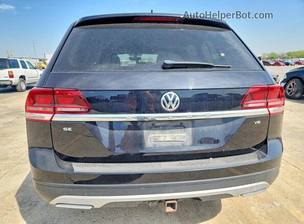 1V2DR2CA8KC603897 2019 VOLKSWAGEN ATLAS Black Հետևի տեսք
