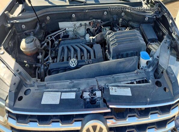 1V2DR2CA8KC603897 2019 VOLKSWAGEN ATLAS Black Շարժիչի բաժամունքի տեսք