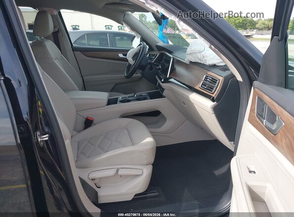 1V2DR2CAXSC563256 2025 VOLKSWAGEN ATLAS Black წინა სალონის ხედი