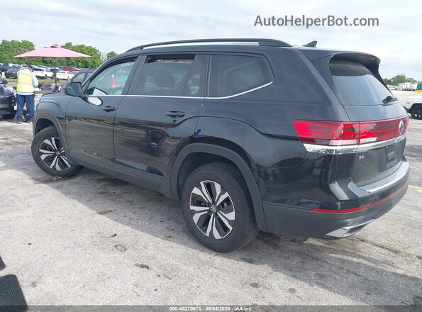 1V2DR2CAXSC563256 2025 VOLKSWAGEN ATLAS Black უკანა მარცხენა
