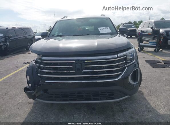 1V2DR2CAXSC563256 2025 VOLKSWAGEN ATLAS Black უკანა სალონის ხედი