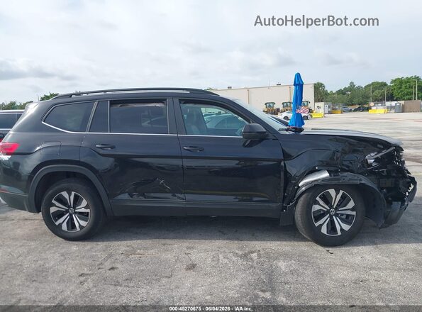 1V2DR2CAXSC563256 2025 VOLKSWAGEN ATLAS Black სალონის 360-გრადუსიანი ხედი