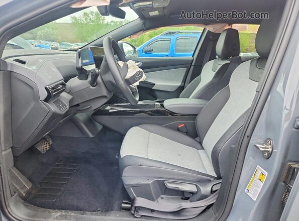 1V2DSPE82RC002460 2024 VOLKSWAGEN ID.4 Gray წინა სალონის ხედი