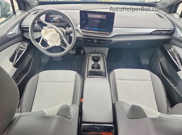 1V2DSPE82RC002460 2024 VOLKSWAGEN ID.4 Gray წინა პანელის ხედი