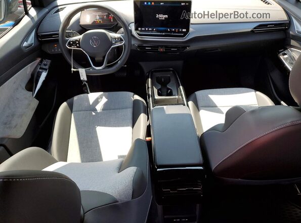 1V2DSPE87SC017915 2025 VOLKSWAGEN ID.4 Gray Dashboard view