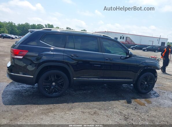 1V2EP2CA0JC599689 2018 VOLKSWAGEN ATLAS Black სალონის 360-გრადუსიანი ხედი