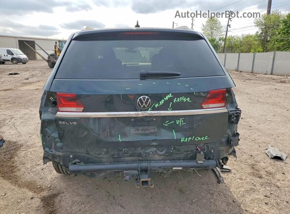 1V2ER2CA2MC504449 2021 VOLKSWAGEN ATLAS Black Հետևի տեսք