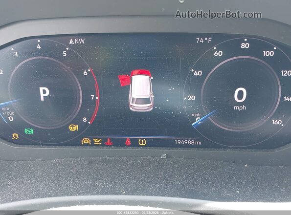 1V2ER2CA4KC581465 2019 VOLKSWAGEN ATLAS White Vista de los asientos traseros