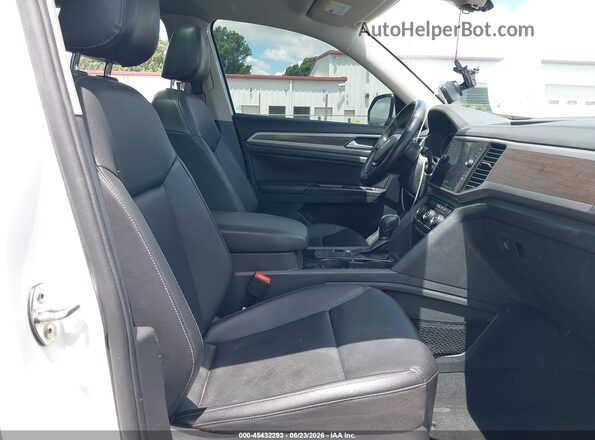 1V2ER2CA4KC581465 2019 VOLKSWAGEN ATLAS White Vista interior delantera