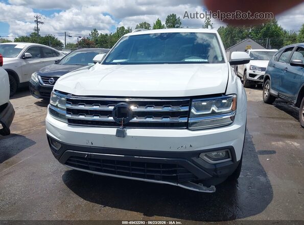 1V2ER2CA4KC581465 2019 VOLKSWAGEN ATLAS White Vista del cuadro de instrumentos