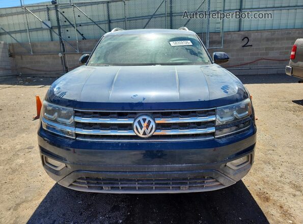 1V2ER2CA6JC526675 2018 VOLKSWAGEN ATLAS Blue Вид спереду
