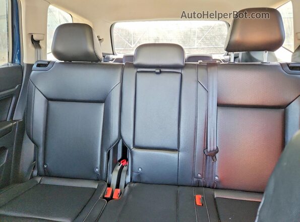 1V2ER2CA6JC526675 2018 VOLKSWAGEN ATLAS Blue Вид задніх сидінь