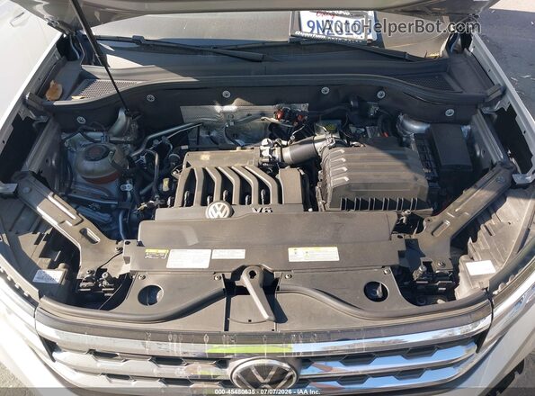 1V2ER2CA6MC580014 2021 VOLKSWAGEN ATLAS Silver Вид ззаду