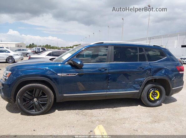 1V2ER2CA7KC520496 2019 VOLKSWAGEN ATLAS Blue 