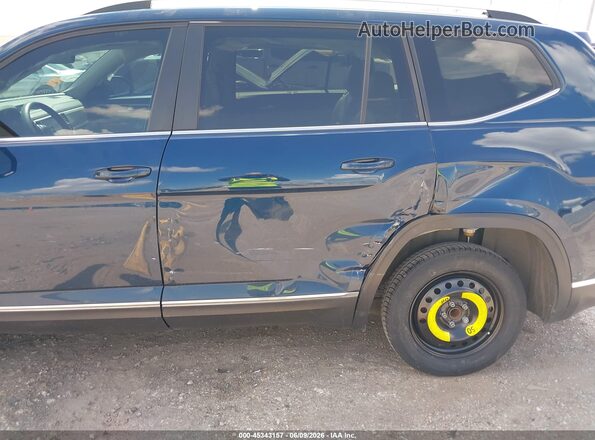 1V2ER2CA7KC520496 2019 VOLKSWAGEN ATLAS Blue Դիմացի տեսք