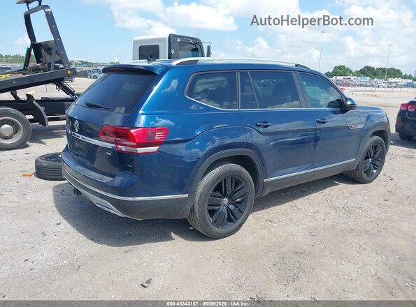 1V2ER2CA7KC520496 2019 VOLKSWAGEN ATLAS Blue Հետևի աջ