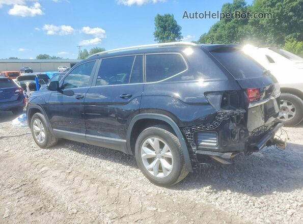 1V2ER2CA9JC523074 2018 VOLKSWAGEN ATLAS Black უკანა მარცხენა