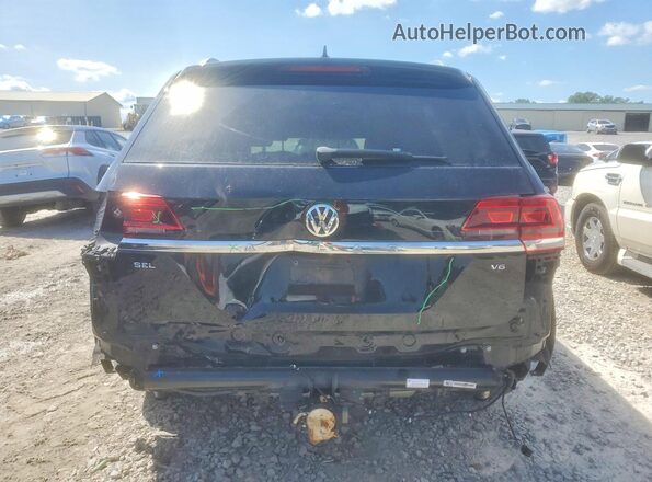 1V2ER2CA9JC523074 2018 VOLKSWAGEN ATLAS Black უკანა ხედი