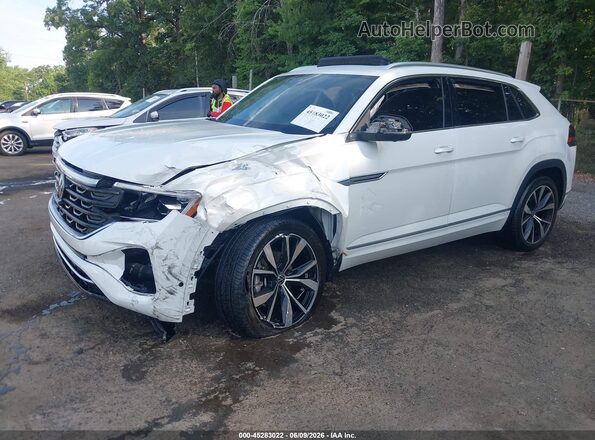 1V2FE2CA0RC232250 2024 VOLKSWAGEN ATLAS White Vista tres cuartos delantera izquierda