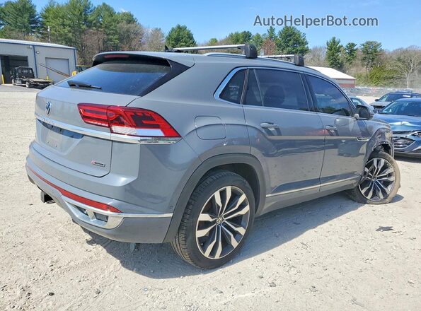 1V2FE2CA2NC200037 2022 VOLKSWAGEN ATLAS Gray Rear right