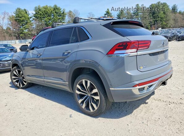 1V2FE2CA2NC200037 2022 VOLKSWAGEN ATLAS Gray Rear left