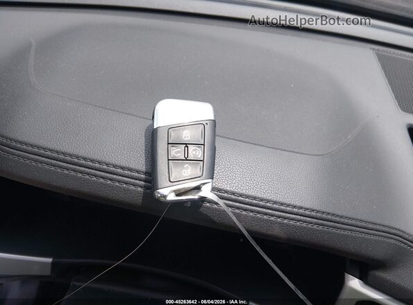 1V2FE2CA2NC225391 2022 VOLKSWAGEN ATLAS Blue Вид панелі приладів