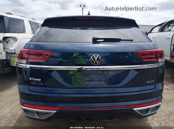 1V2FE2CA2NC225391 2022 VOLKSWAGEN ATLAS Blue 