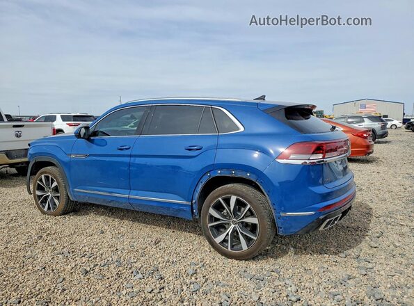 1V2FE2CA2SC218355 2025 VOLKSWAGEN ATLAS Blue Rear left