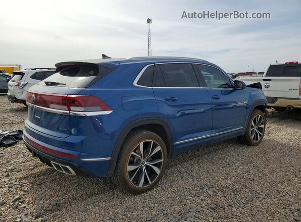 1V2FE2CA2SC218355 2025 VOLKSWAGEN ATLAS Blue Rear right
