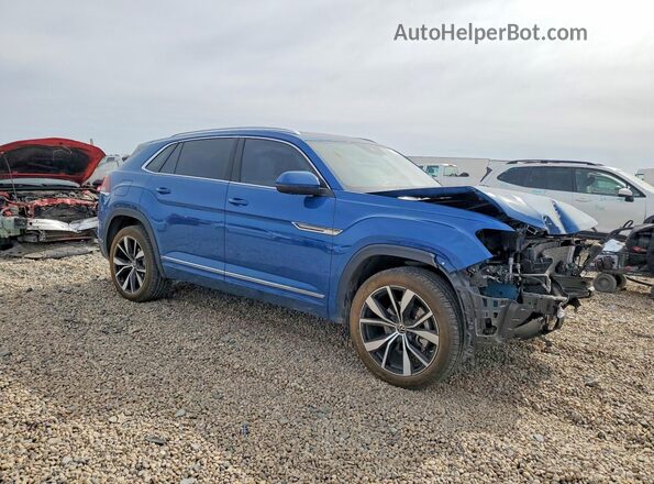 1V2FE2CA2SC218355 2025 VOLKSWAGEN ATLAS Blue Front right