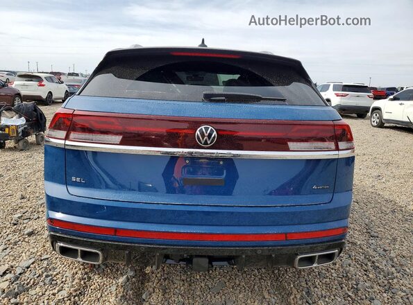 1V2FE2CA2SC218355 2025 VOLKSWAGEN ATLAS Blue Rear view