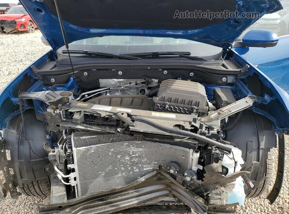 1V2FE2CA2SC218355 2025 VOLKSWAGEN ATLAS Blue Engine compartment view