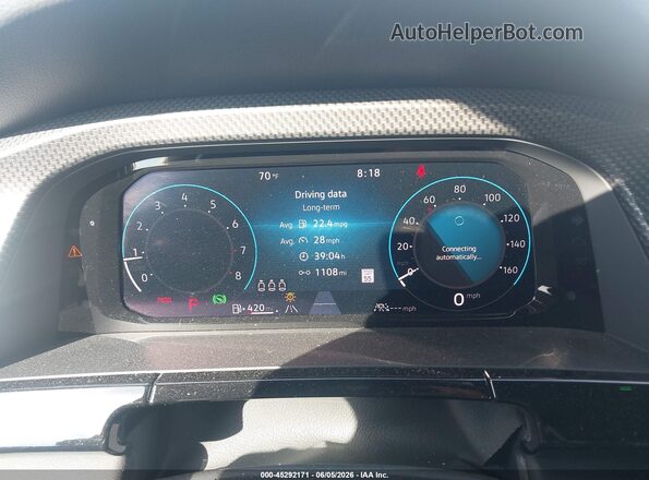 1V2FE2CA3RC255456 2024 VOLKSWAGEN ATLAS Gray Rear seats view