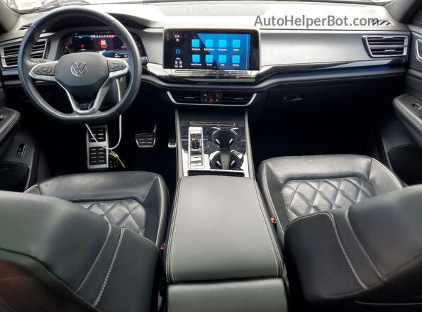 1V2FE2CA6RC215520 2024 VOLKSWAGEN ATLAS Black Առջևի վահանակի տեսք