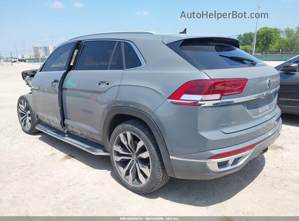 1V2FE2CA7NC210255 2022 VOLKSWAGEN ATLAS Gray Trasero izquierdo