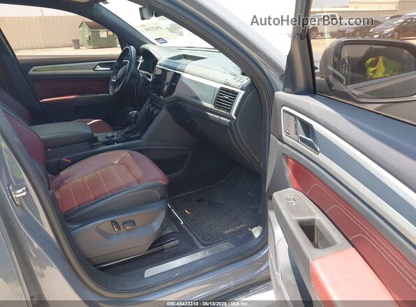 1V2FE2CA7NC210255 2022 VOLKSWAGEN ATLAS Gray Vista interior delantera