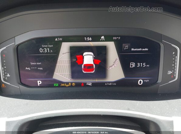 1V2FE2CA7NC210255 2022 VOLKSWAGEN ATLAS Gray Vista de los asientos traseros