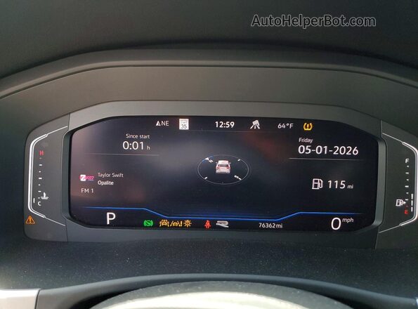 1V2FE2CA8MC201899 2021 VOLKSWAGEN ATLAS Gray 