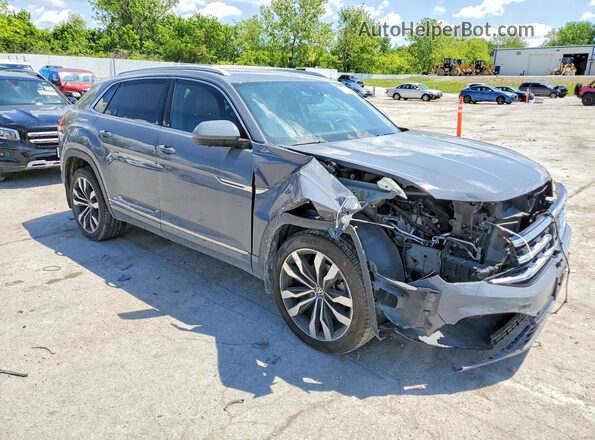 1V2FE2CA8MC201899 2021 VOLKSWAGEN ATLAS Gray 