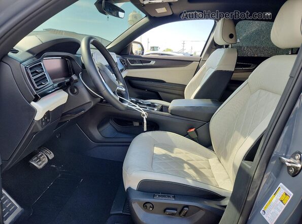 1V2FE2CA8SC207439 2025 VOLKSWAGEN ATLAS Gray Vista interior delantera