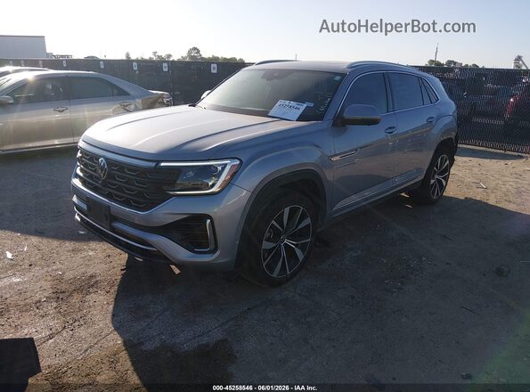 1V2FE2CA9SC212164 2025 VOLKSWAGEN ATLAS Silver Առջևի ձախ երեք քառորդ տեսարան